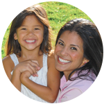 mother and daughter